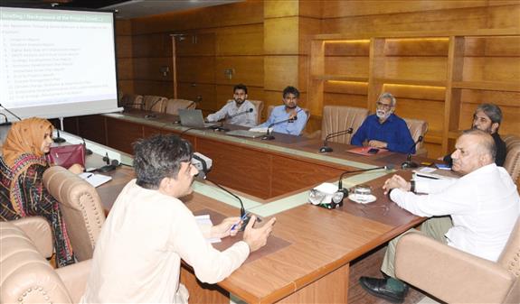 Director General Karachi Development Authority Asif Jan Siddiqui chaired the "Greater Karachi Regional Plan 2047" meeting at the Civic Center.